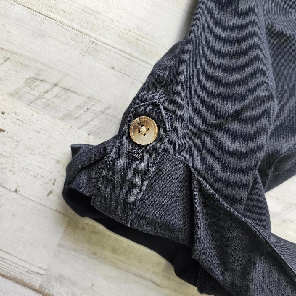 J Jill Ankle Roll Up Black Comfortable Pants Golf Casual Comfort Size 4 29x28 - Picture 2 of 9